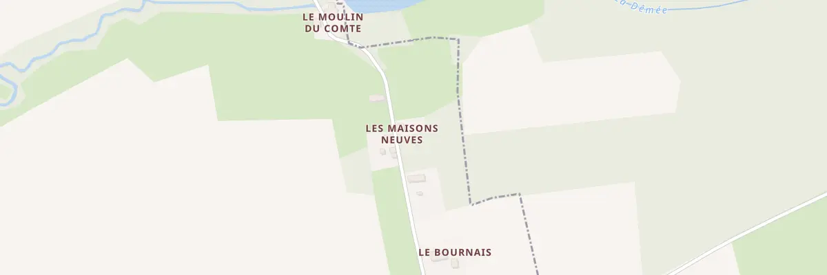 Plan du 19 Les Maisons Neuves à Chemillé-sur-Dême