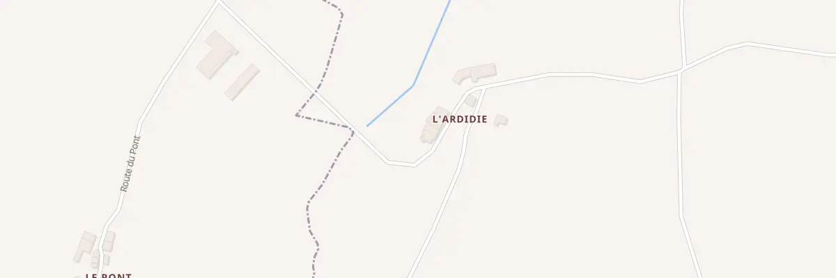 Plan du 5138 Lardidie à Videix