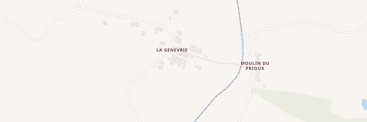 Plan du 8 Ham la Genevrie à Moussac
