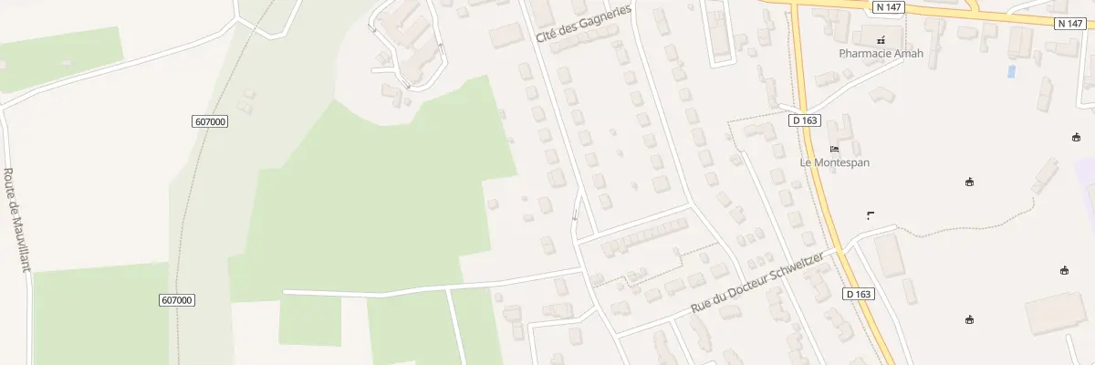 Plan du 47 Cité des Gagneries à Lussac-les-Châteaux