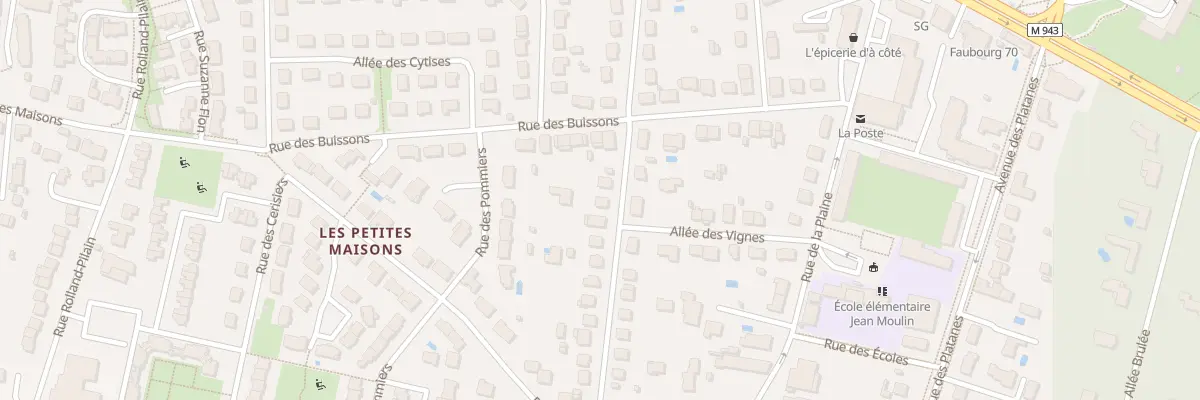 Plan du 30 Rue de l’Avenir à Chambray-lès-Tours