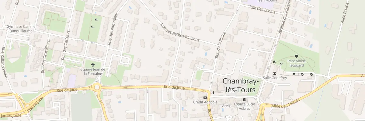 Plan du 7 Rue de l’Avenir à Chambray-lès-Tours
