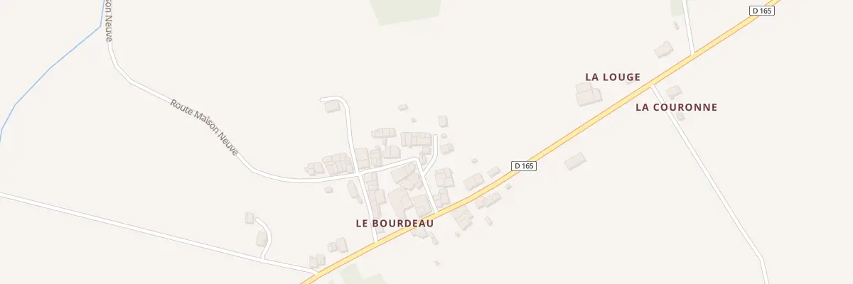Plan du 15 Rte de l’Huilier à Chirac