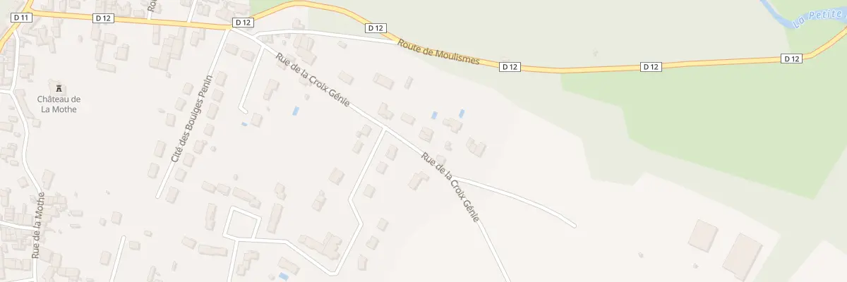 Plan du 11B Rte de la Croix Genie à Persac