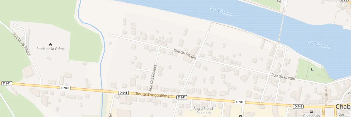 Plan du 22 Rue du Bredin à Saulgond