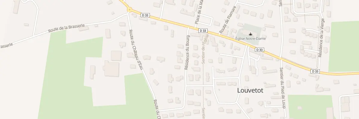 Plan du 6 Res du Bourg à Louvetot
