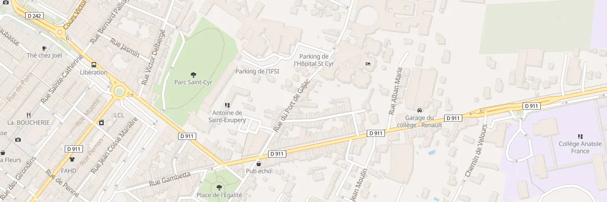 Plan du 26 Rue du Port de Gajac à Villeneuve-sur-Lot
