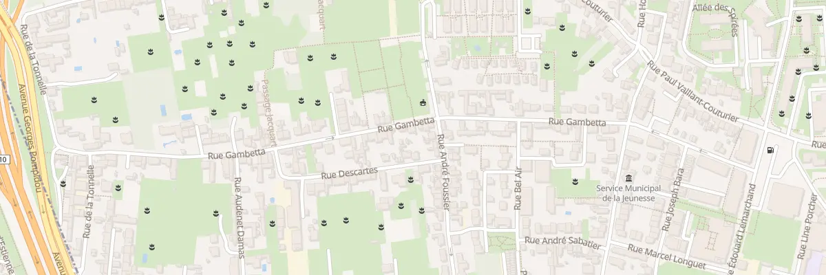 Plan du 49 Rue Gambetta à Saint-Pierre-des-Corps