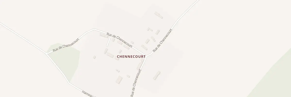 Plan du 8 Rue de Chennecourt à Ambenay