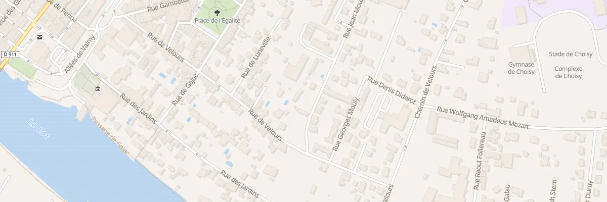 Plan du 24 Rue Jean Moulin à Villeneuve-sur-Lot