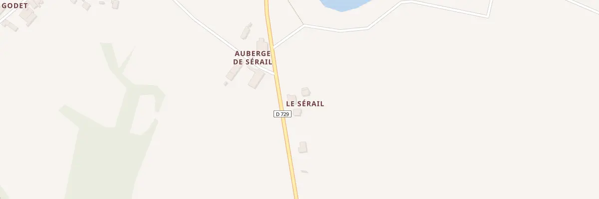 Plan du 5123 Le Serail à Abzac