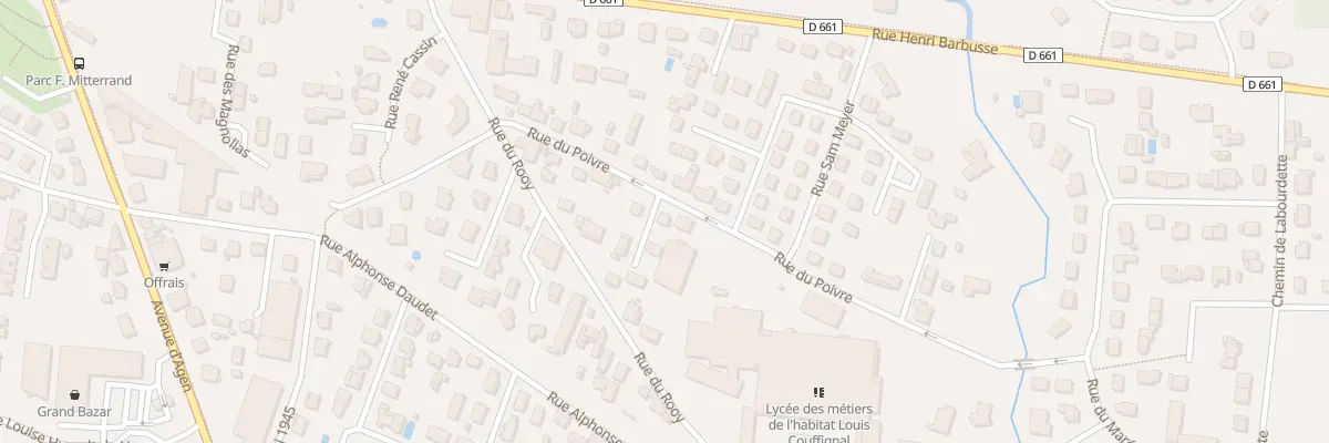 Plan du 16 All du Poivre à Villeneuve-sur-Lot