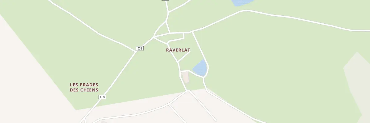 Plan du 5167A Raverlac aux Salles-Lavauguyon
