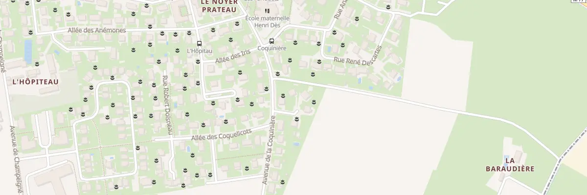 Plan du 7 Imp de la Coquinière à Notre-Dame-d’Oé