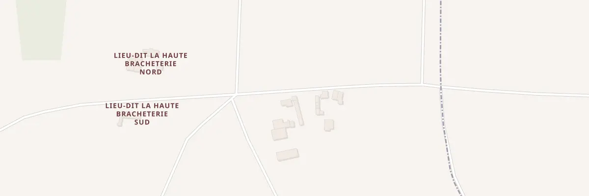 Plan du 6 La Brachetrie à Archigny