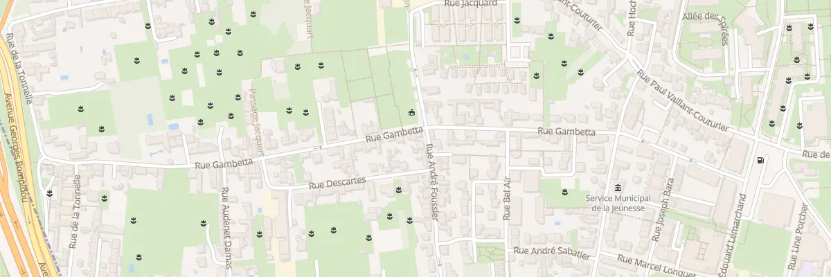 Plan du 53 Rue Gambetta à Saint-Pierre-des-Corps