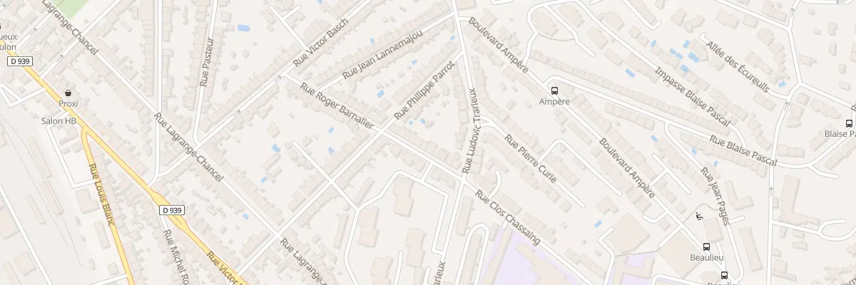 Plan du 54 Rue Roger Barnalier à Périgueux
