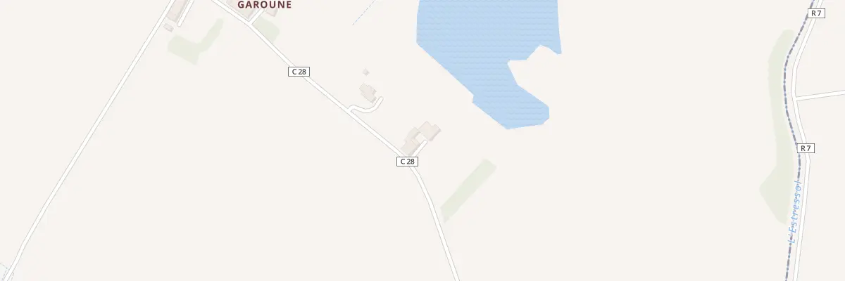 Plan du 2033 Rte au PONT DE LA PEYRE à Layrac