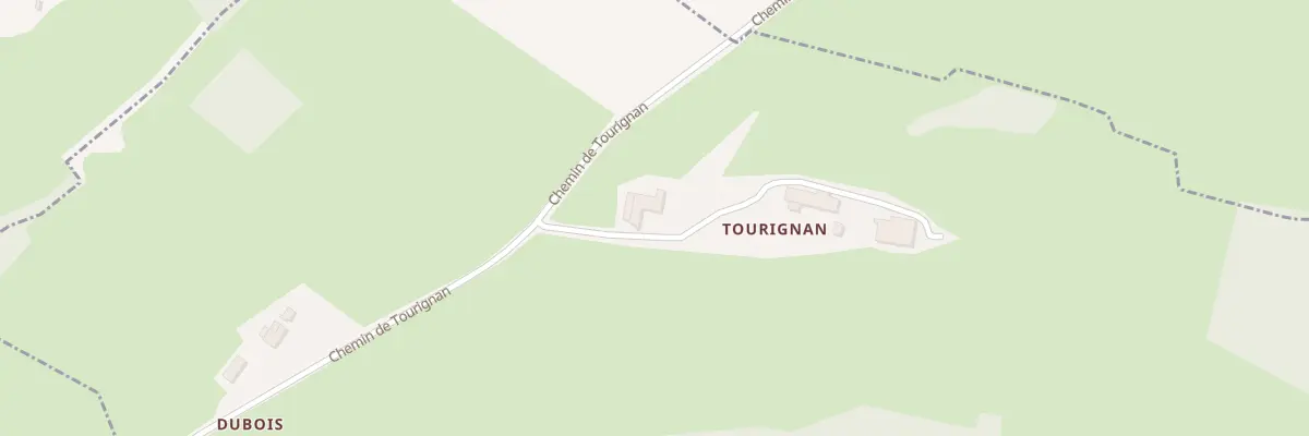 Plan du 785 Che de Tourignan à Mondilhan