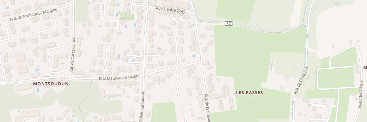 Plan du 82 Rue Maurice de Tastes à Tours