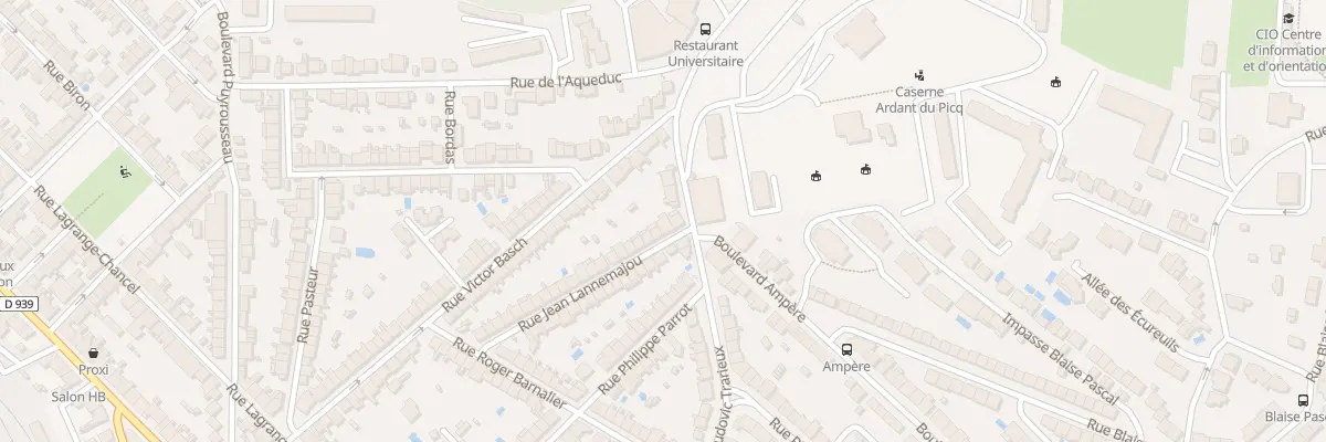 Plan du 39 Rue Jean Lannemajou à Périgueux