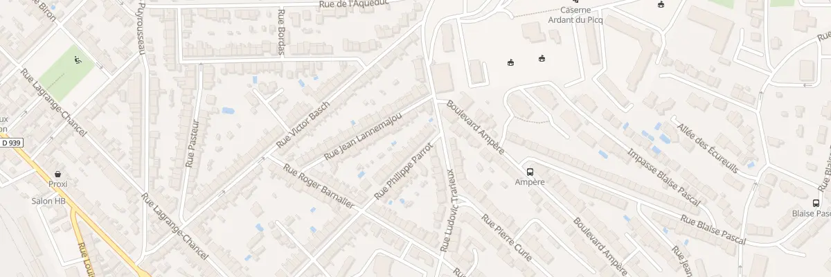 Plan du 69 Rue Philippe Parrot à Périgueux