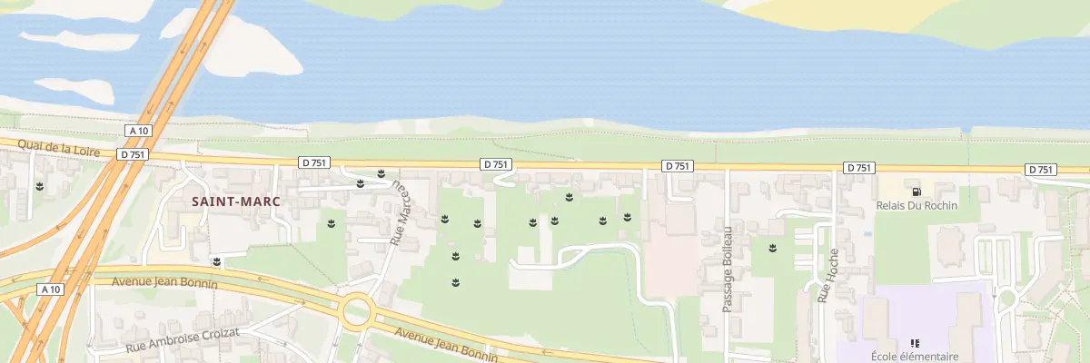 Plan du 47 Quai de la Loire à Saint-Pierre-des-Corps