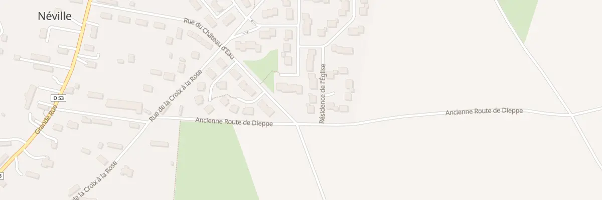 Plan du 45 Res de l’Eglise à Néville