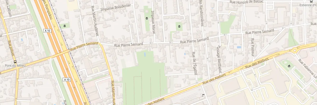 Plan du 59B Rue Pierre Semard à Saint-Pierre-des-Corps