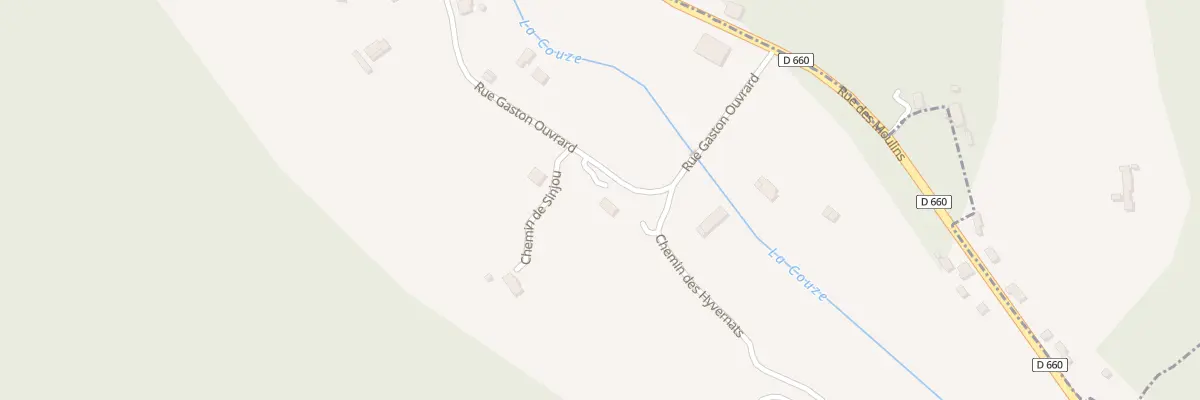 Plan du 5 Rue Gaston Ouvrard à Bayac