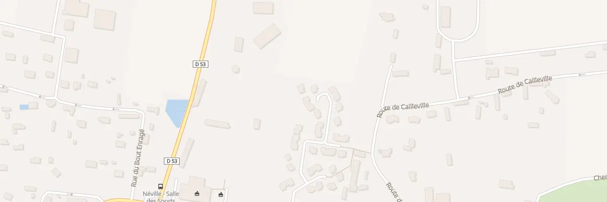 Plan du 20 Res du Chateau à Néville