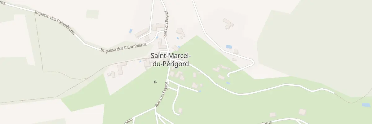 Plan du 39 Le Bourg Est à Saint-Marcel-du-Périgord