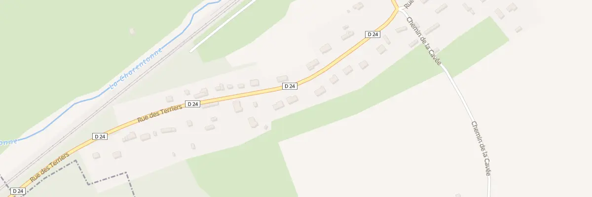 Plan du 20 Rue des Terriers à Serquigny