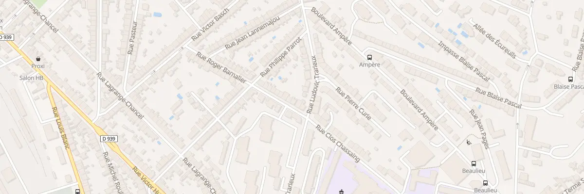 Plan du 50 Rue Roger Barnalier à Périgueux