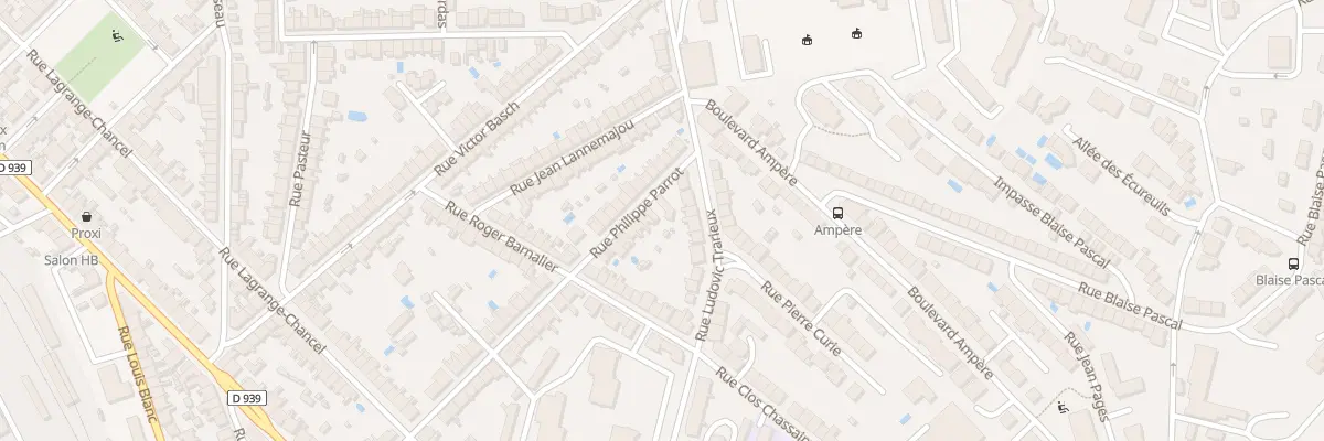 Plan du 64 Rue Philippe Parrot à Périgueux