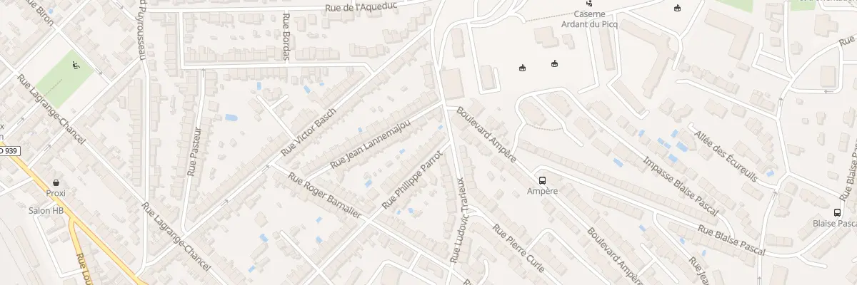 Plan du 71 Rue Philippe Parrot à Périgueux