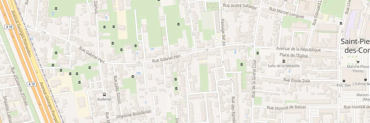 Plan du 67 Rue Gabriel Péri à Saint-Pierre-des-Corps