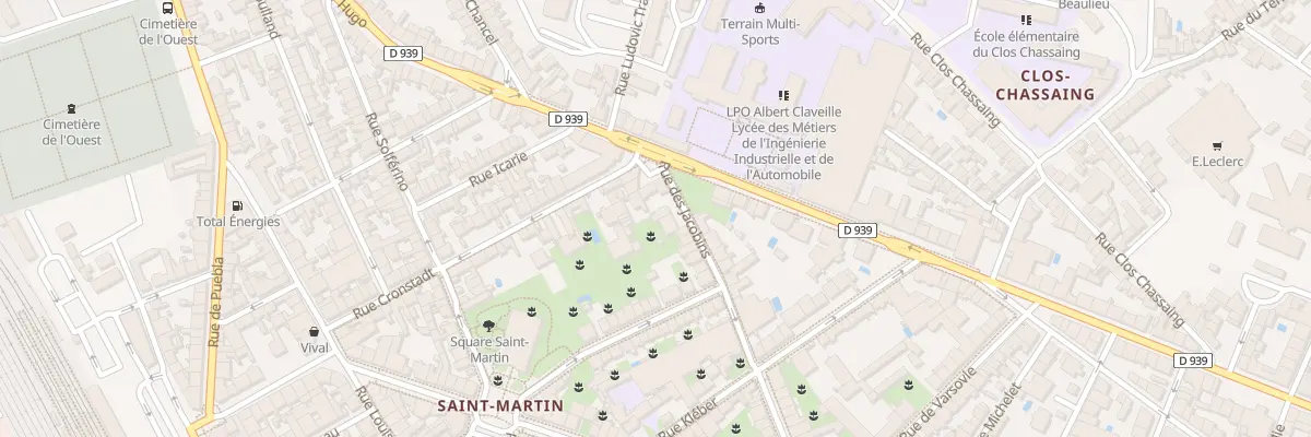 Plan du 27 Rue des Jacobins à Périgueux