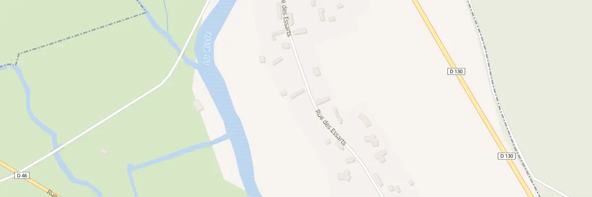 Plan du 47 Rue des Essarts à Brionne