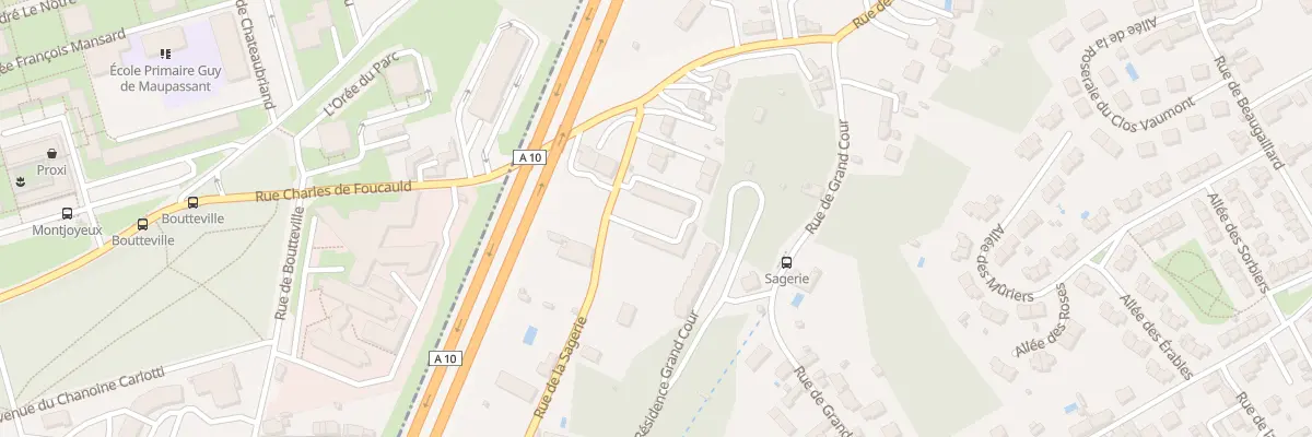 Plan du 28 Rue de la Sagerie à Saint-Avertin