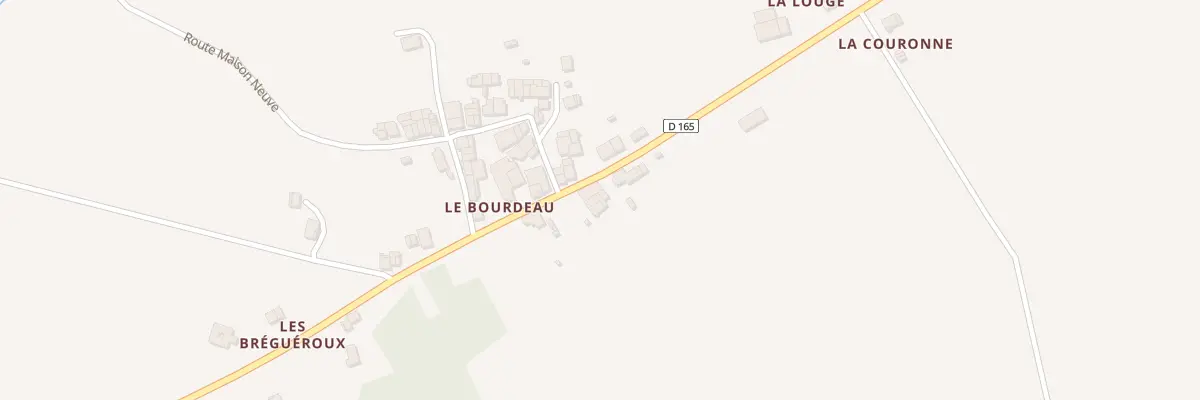 Plan du 5107 Le Bourdeau à Chirac