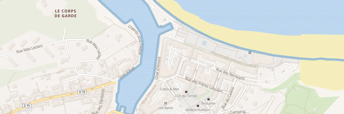 Plan du 6 Promenade Jacques Couture à Saint-Valery-en-Caux