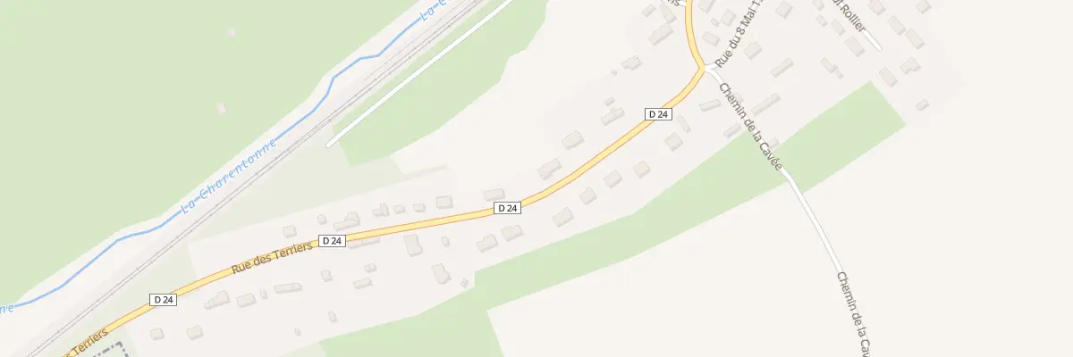 Plan du 11 Rue des Terriers à Serquigny