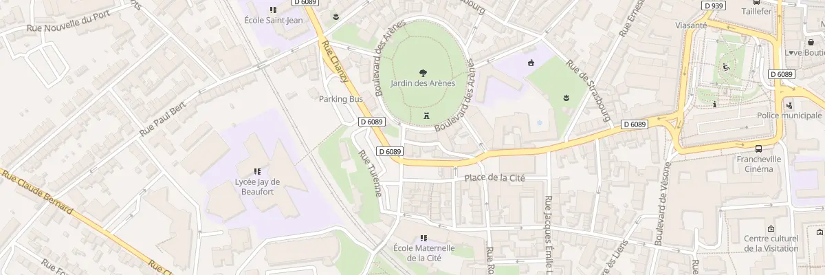 Plan du 4B Bd des Arènes à Périgueux