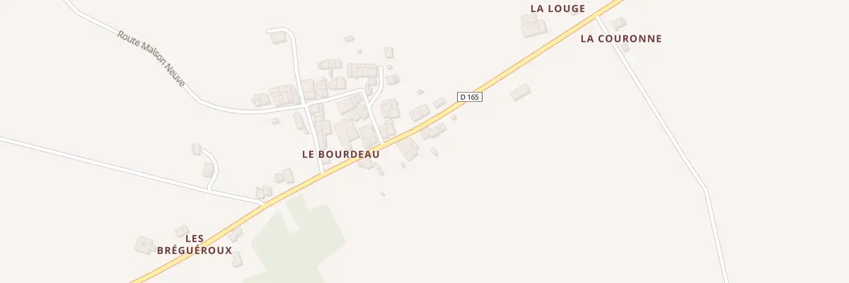 Plan du 24 Grand Rue du Bourdeau à Chirac