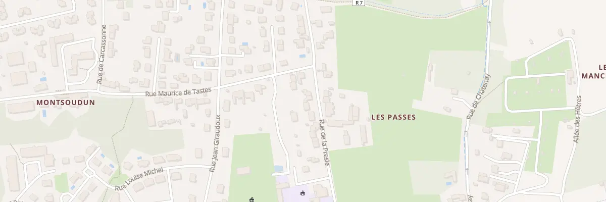 Plan du 32 Rue de la Presle à Tours