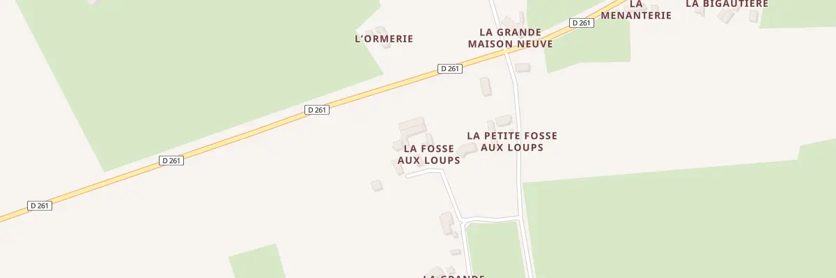 Plan du 5164 La Fosse aux Loups à Courgenard