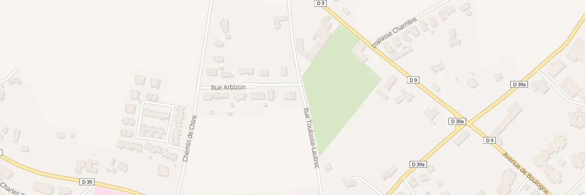 Plan du 12 Rue Arbizon à Saint-Gaudens