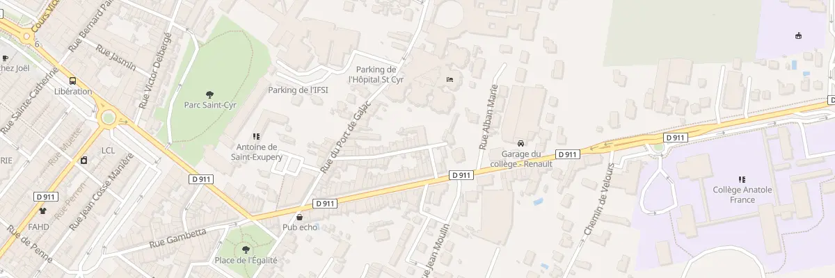 Plan du 39 Rue du Camp de Mouret à Villeneuve-sur-Lot
