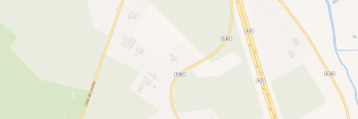 Plan du 1814 Rte d’Agen à Pujols